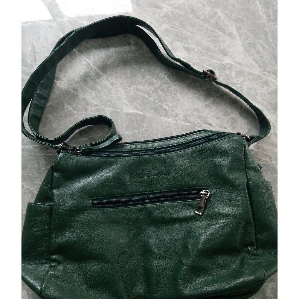 Volganik Rock dark green purse